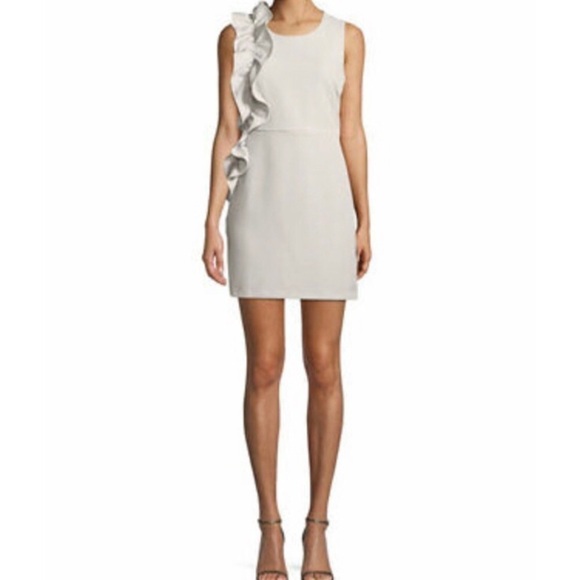 FREE GENERATION Los Angeles Ruffle Frill Sheath Mini Dress Size M - Picture 4 of 15